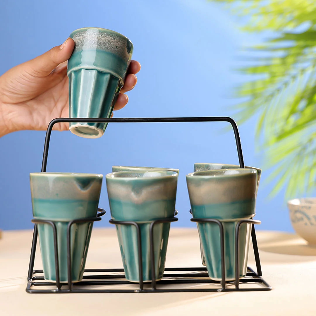Ceramics 6 Tea Cups