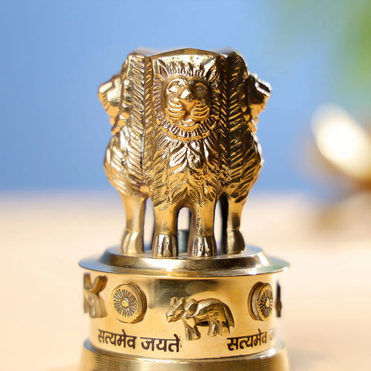 Brass Ashoka Stambh