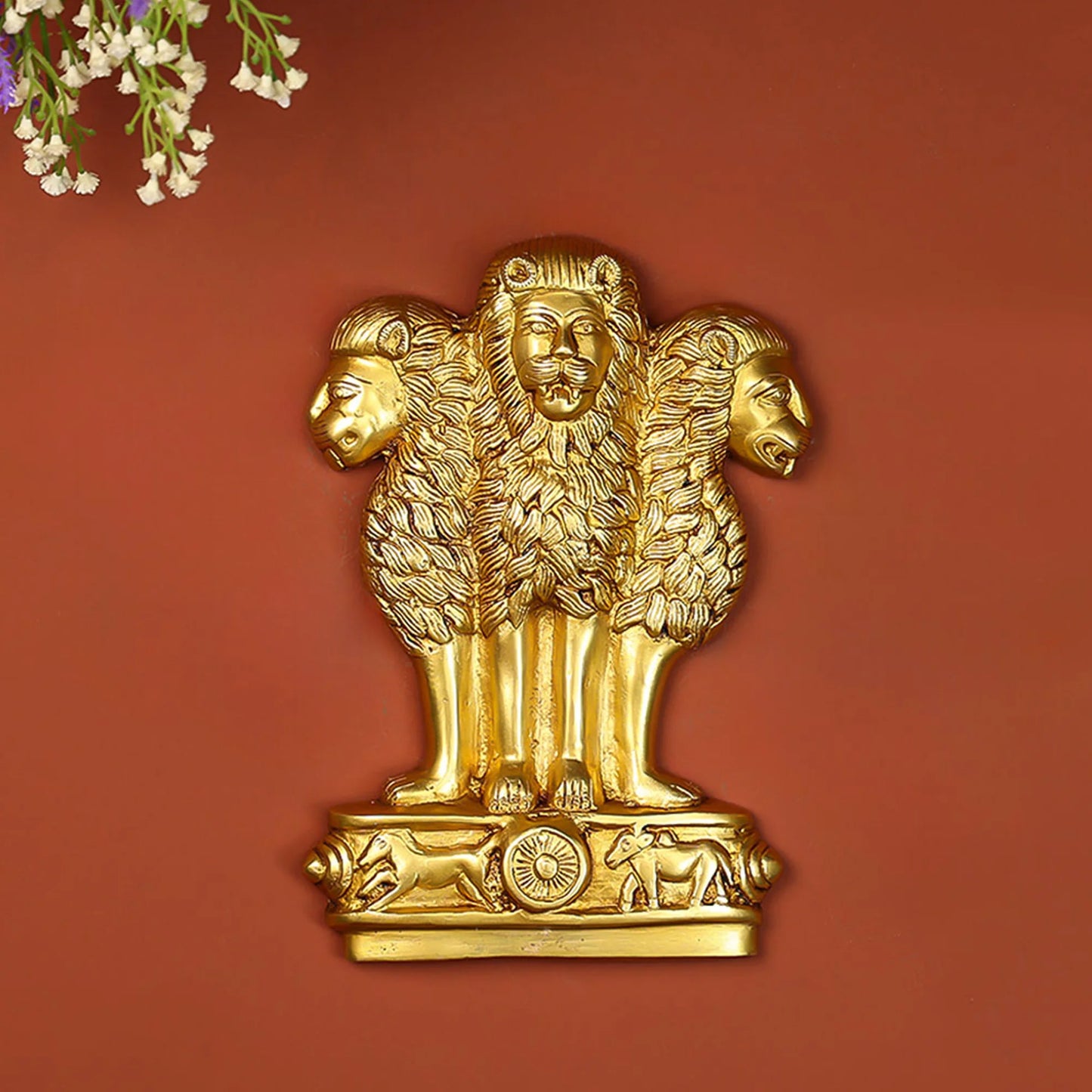 Brass Ashok Stambh Wall Hanging