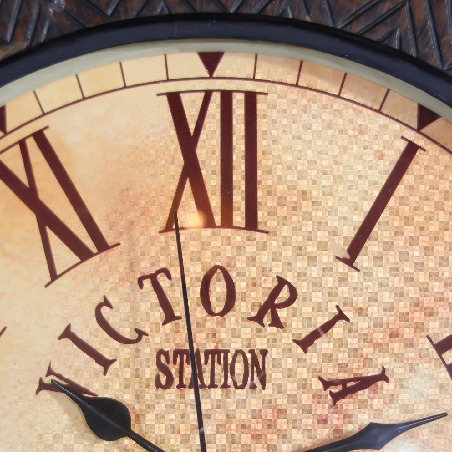 Bastar Hand crafted Iron Tribal Antique Wall Clock