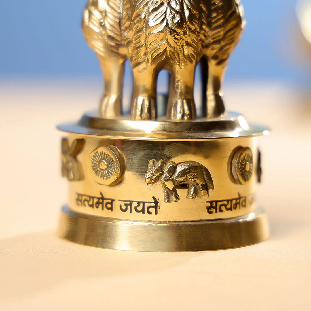Brass Ashoka Stambh