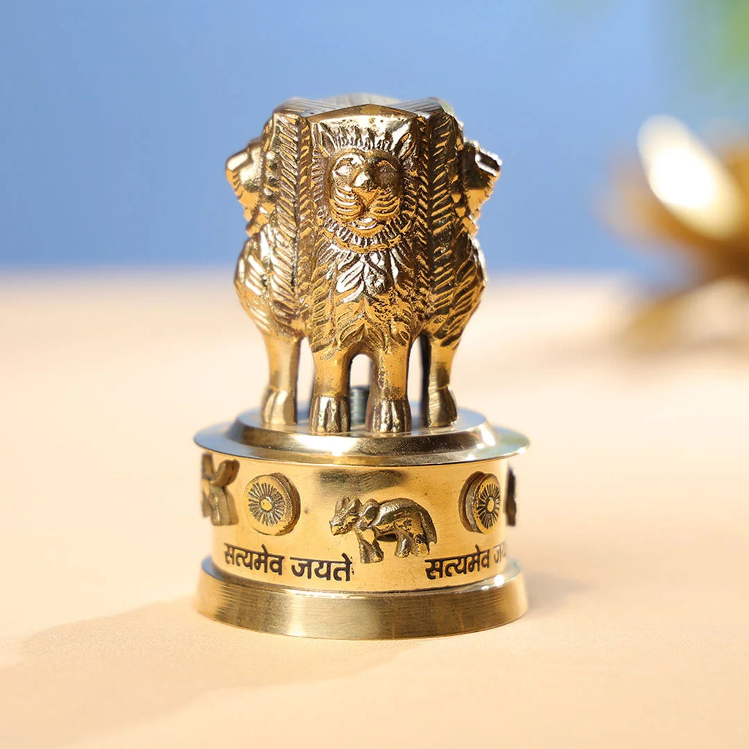 Brass Ashok Stambh Wall Hanging