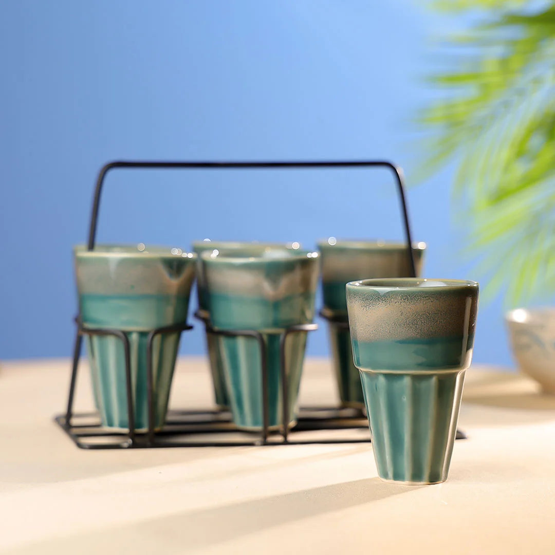 Ceramics 6 Tea Cups