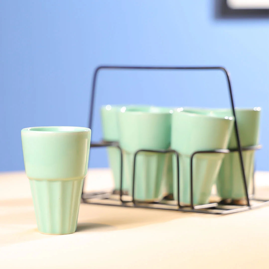 Ceramics 6 Tea Cups