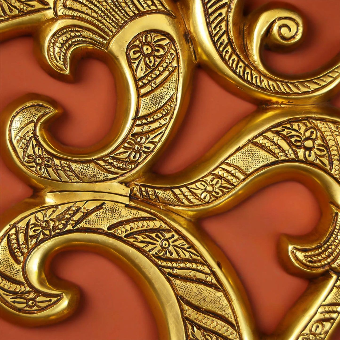 Brass Swastik Ganesha OM Statue