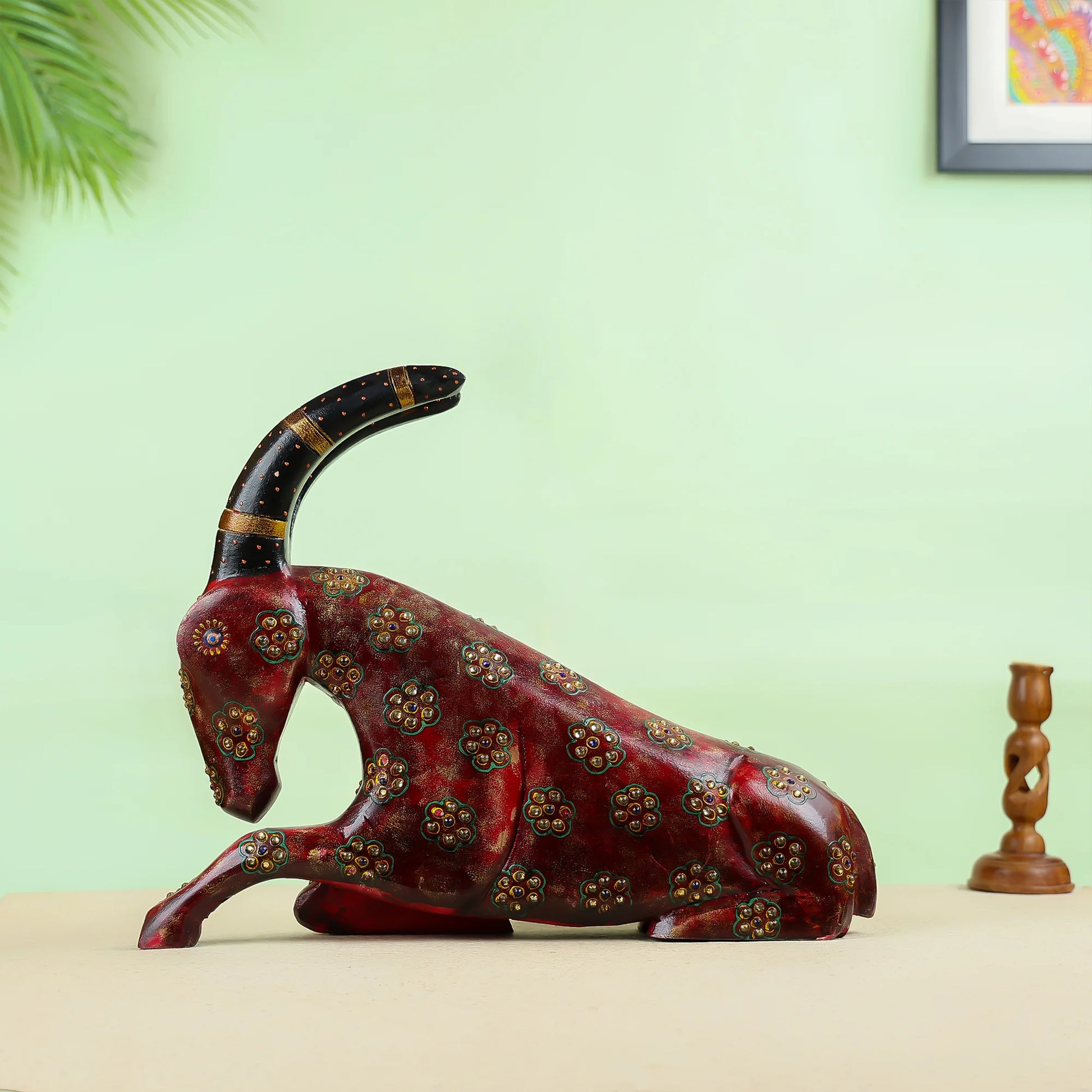 Wood HandCraft painted horse