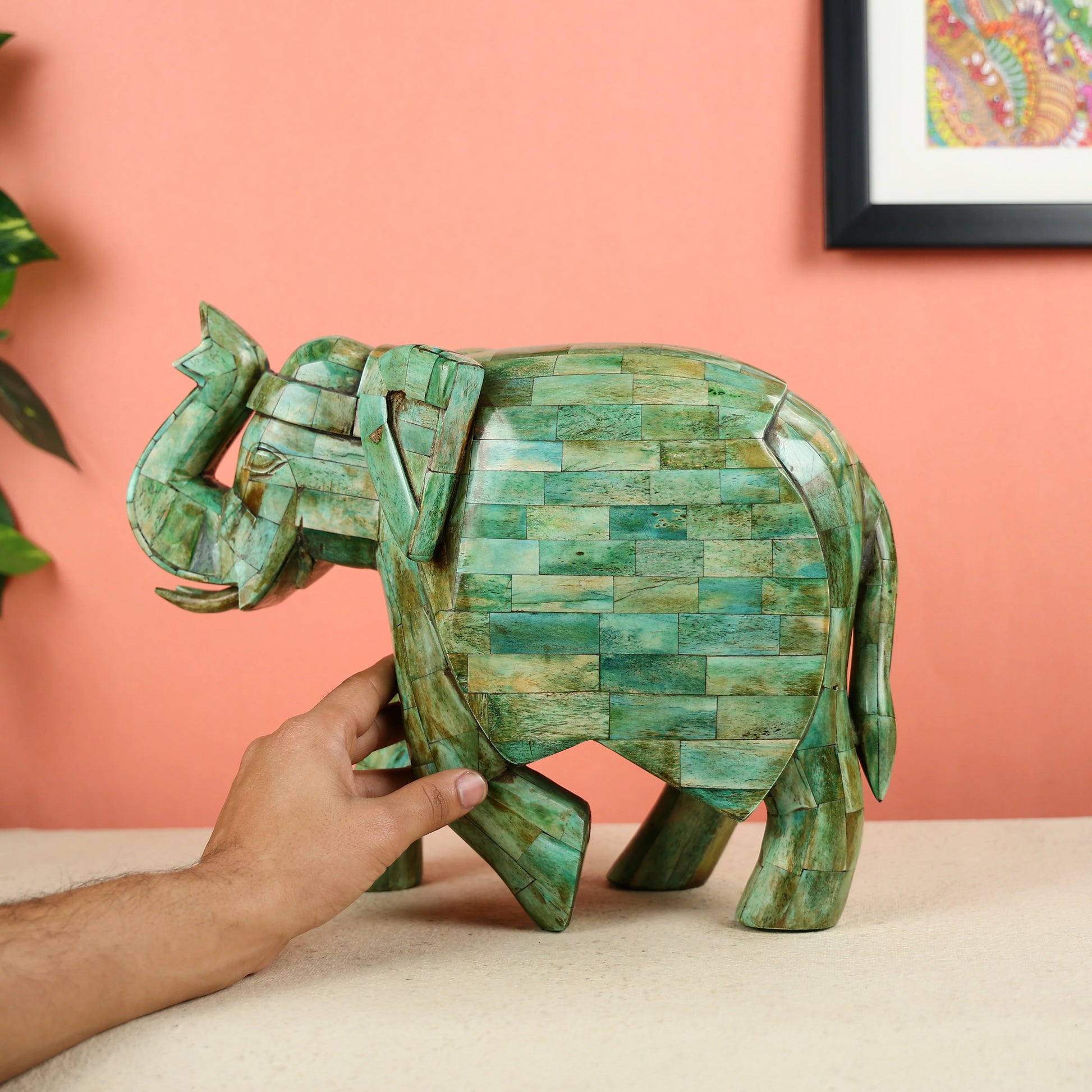 Antique_Elephant_Artifact_made_of_Camel_Bone_4