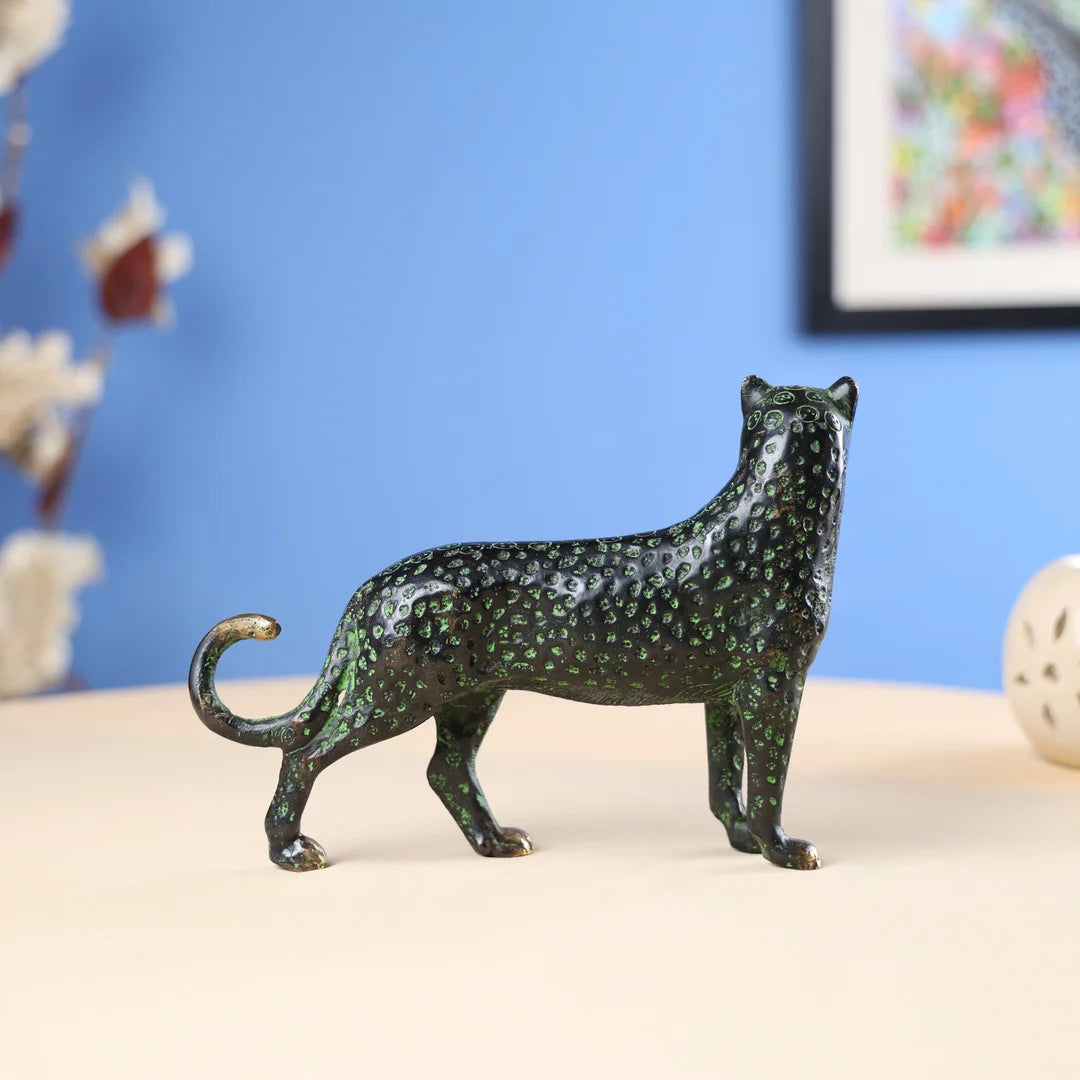 BrassGreenColouredJaguar_2