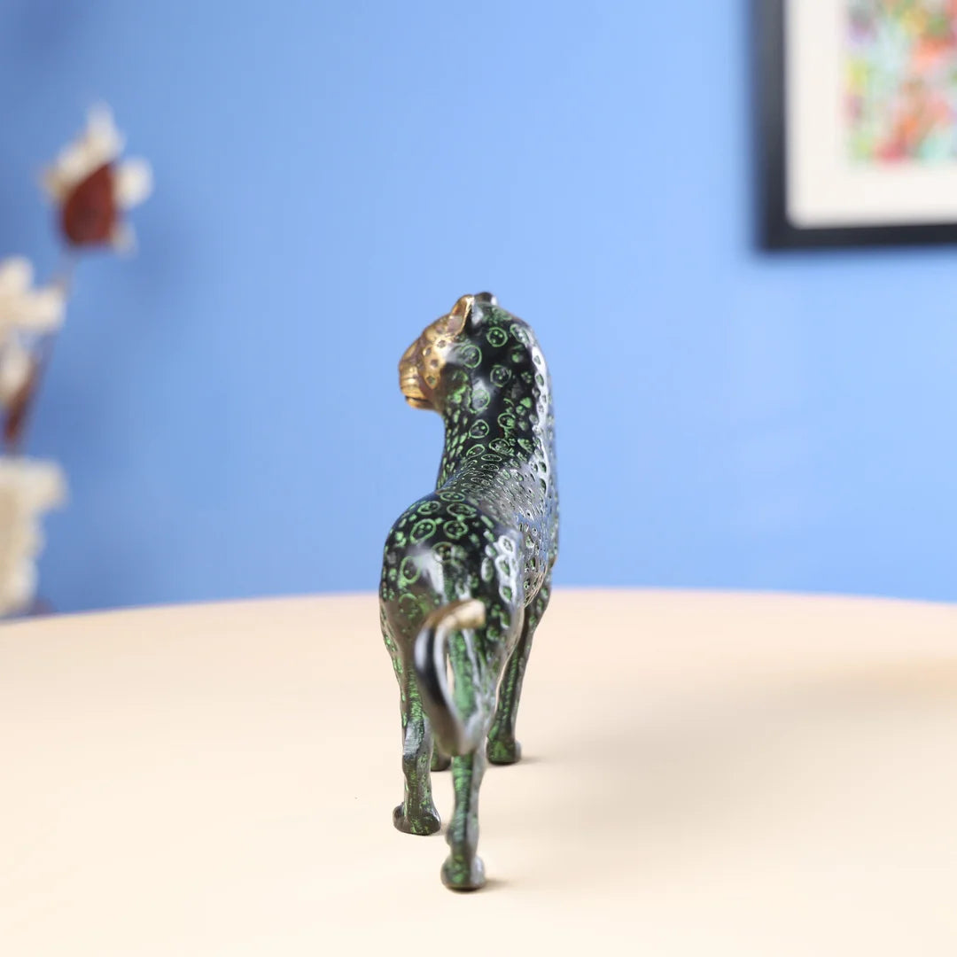 BrassGreenColouredJaguar_3