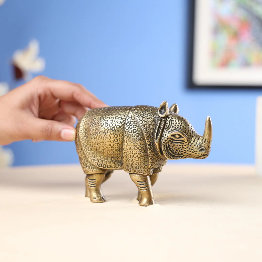 BrassRhinoceros_1