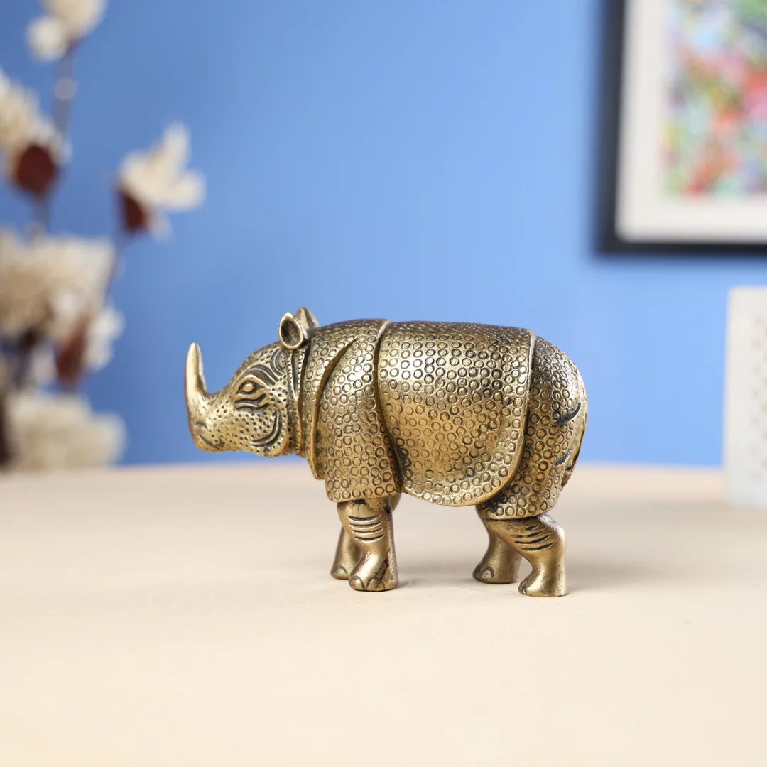 BrassRhinoceros_4