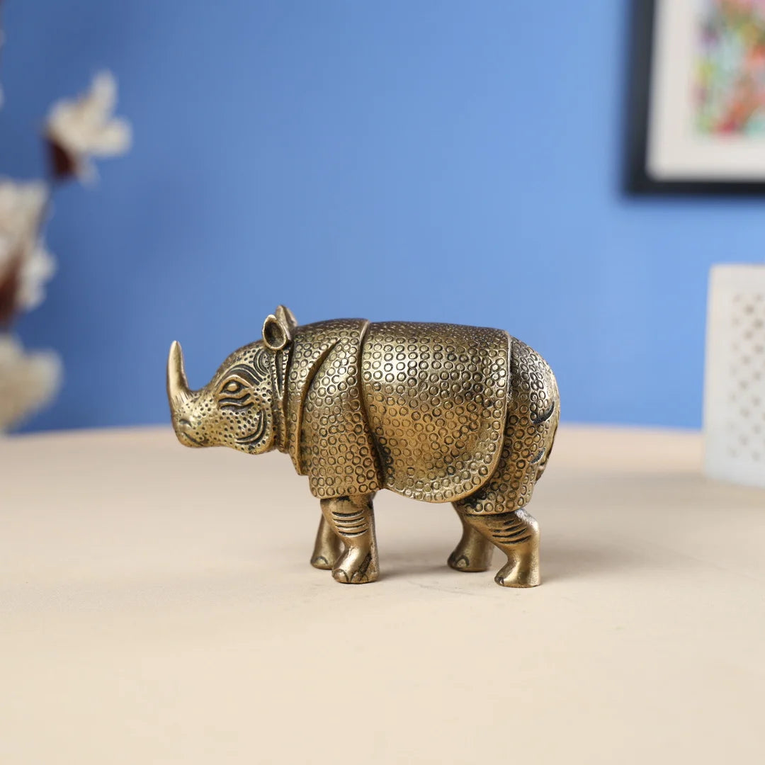 BrassRhinoceros_5
