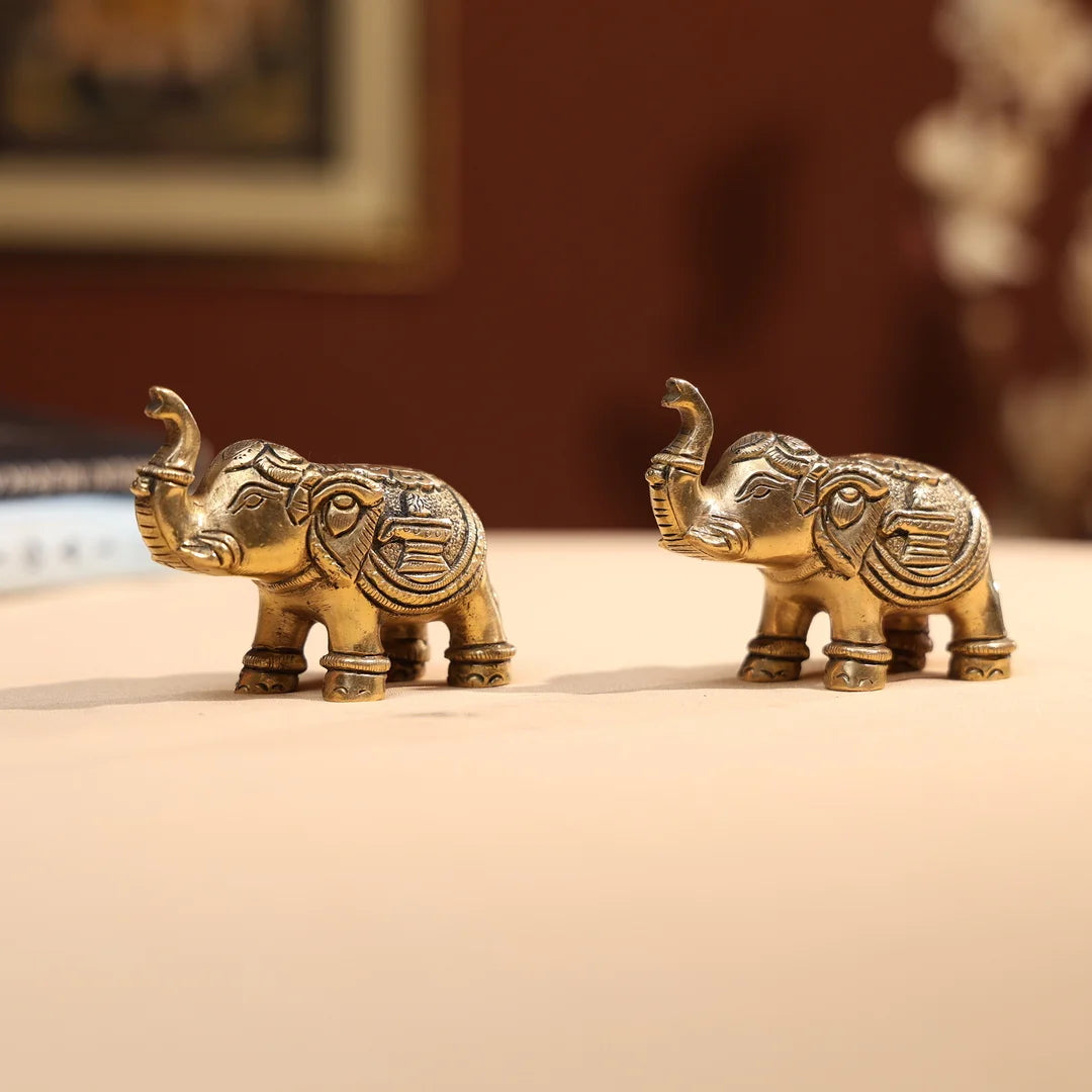 BrassWelcomingElephantPair_2