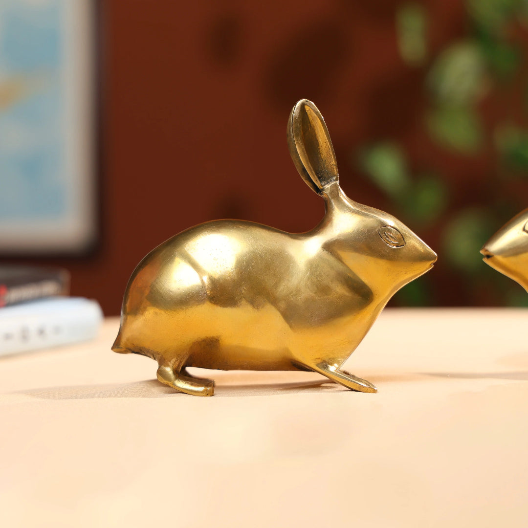 Brass Antique Rabbit 1