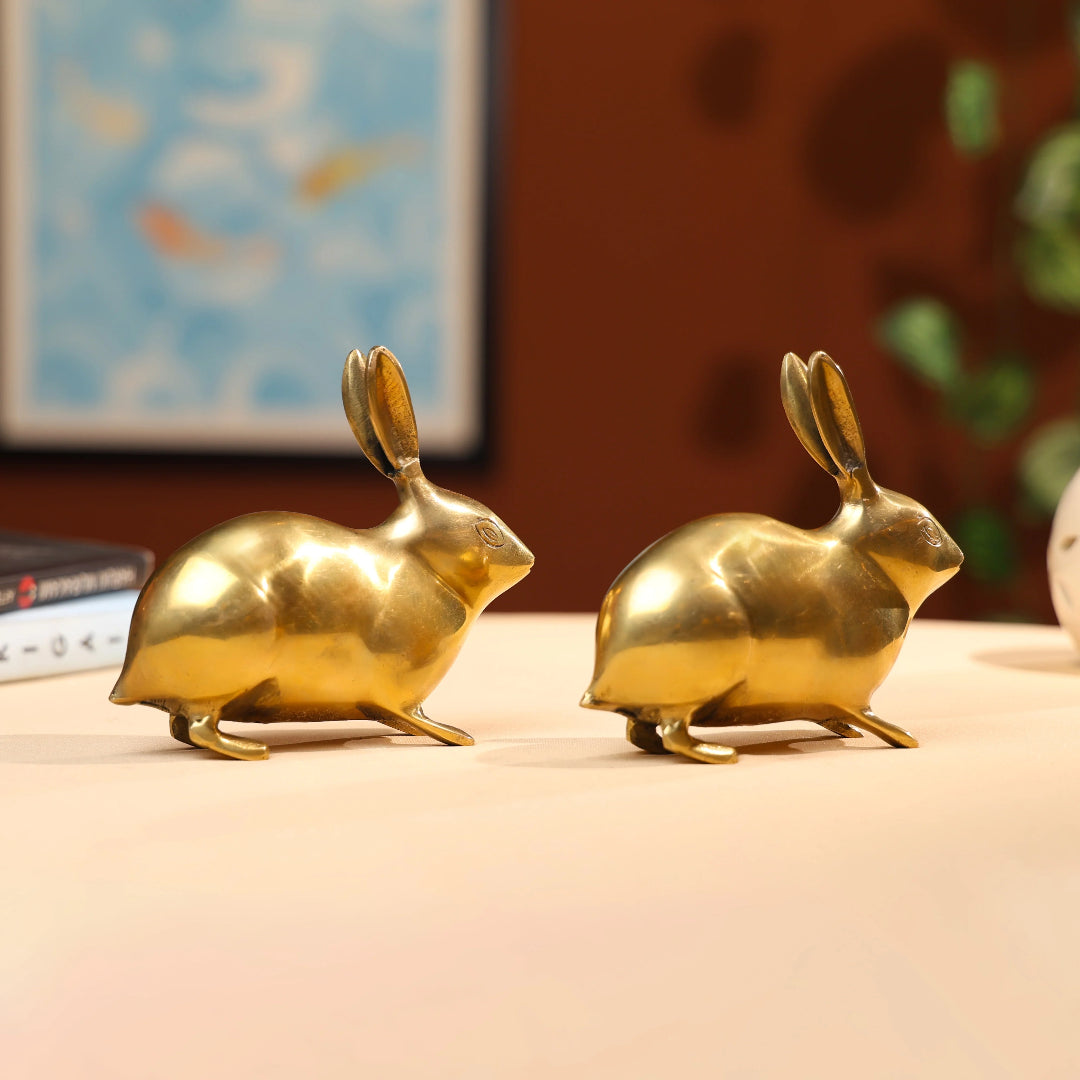 Brass Antique Rabbit 2