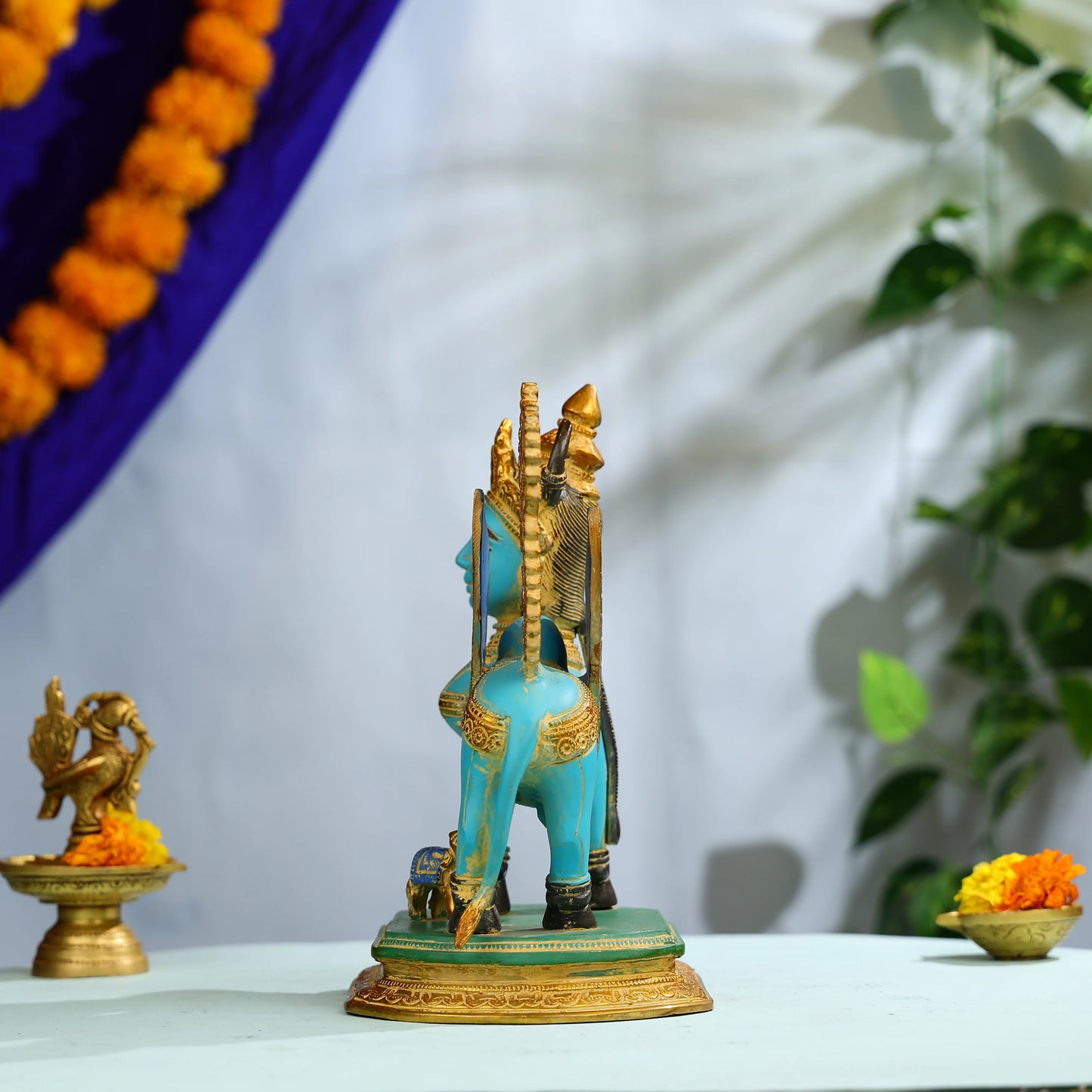 Brass_Mata_Kamdhenu_Cow_With_Calf_Statue_3
