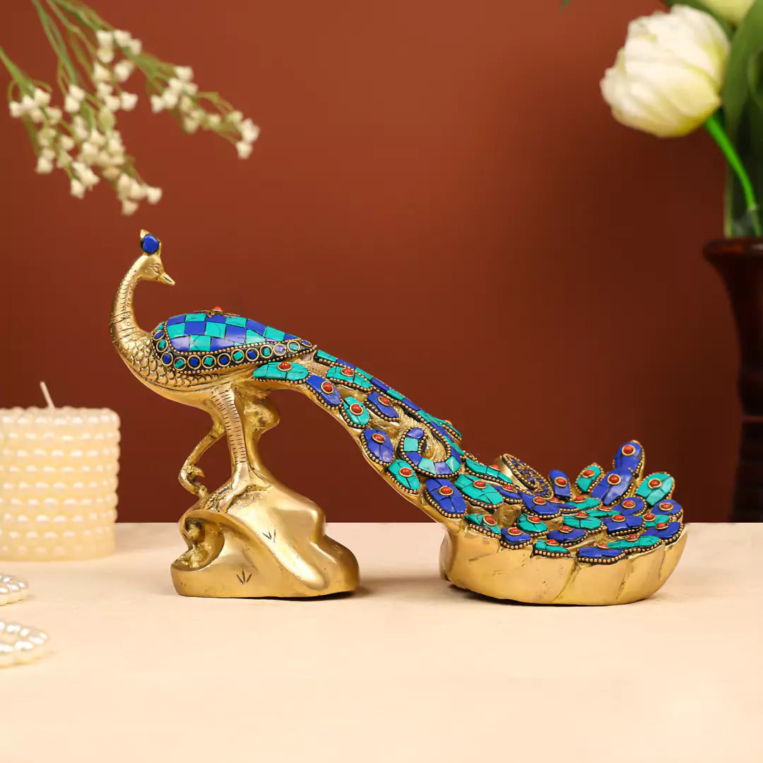 Brass_Peacock_Inlay_Stonework-_11_Inch_-_1