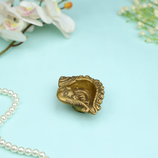 Ganesha Face Diya