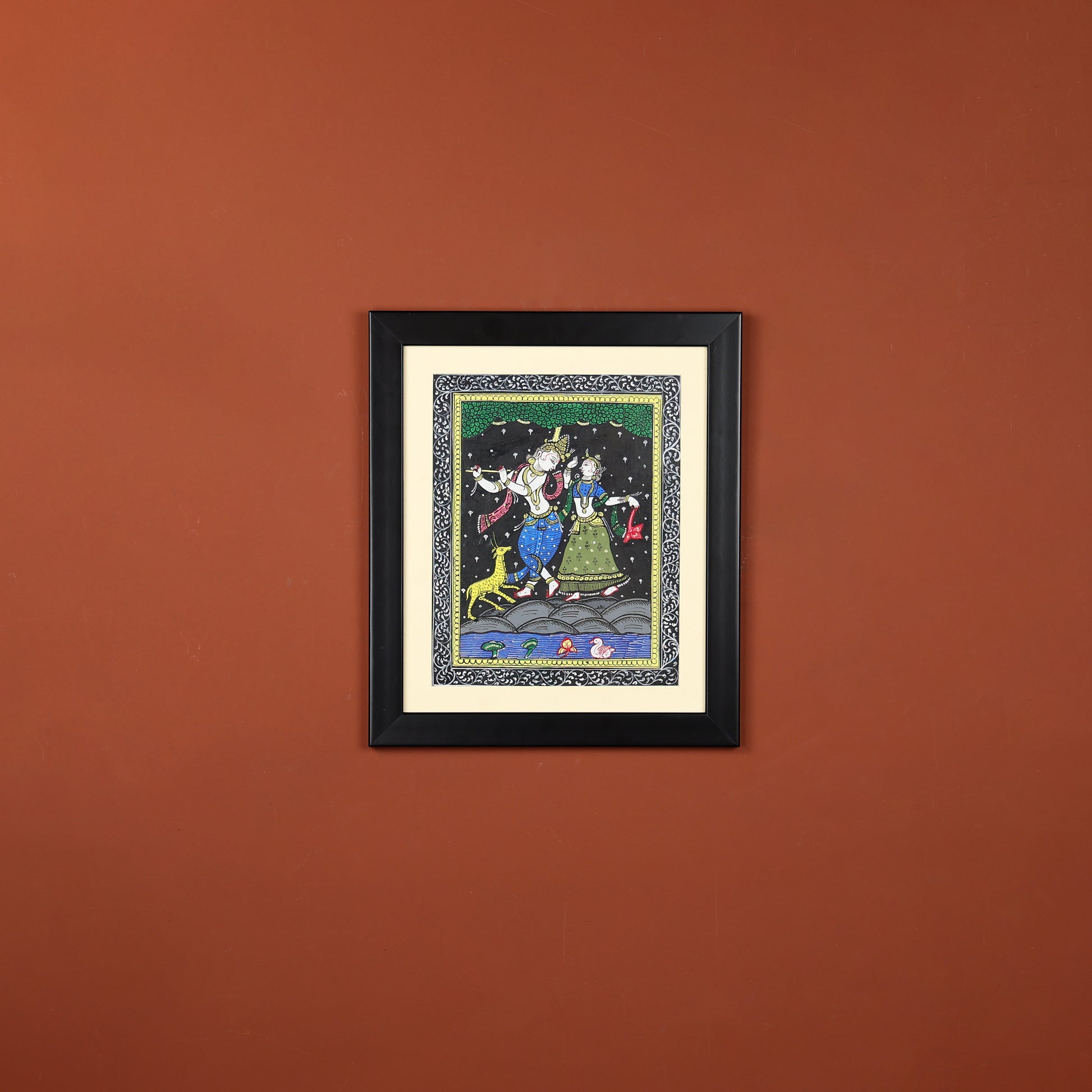 Radha krishna Wall painting