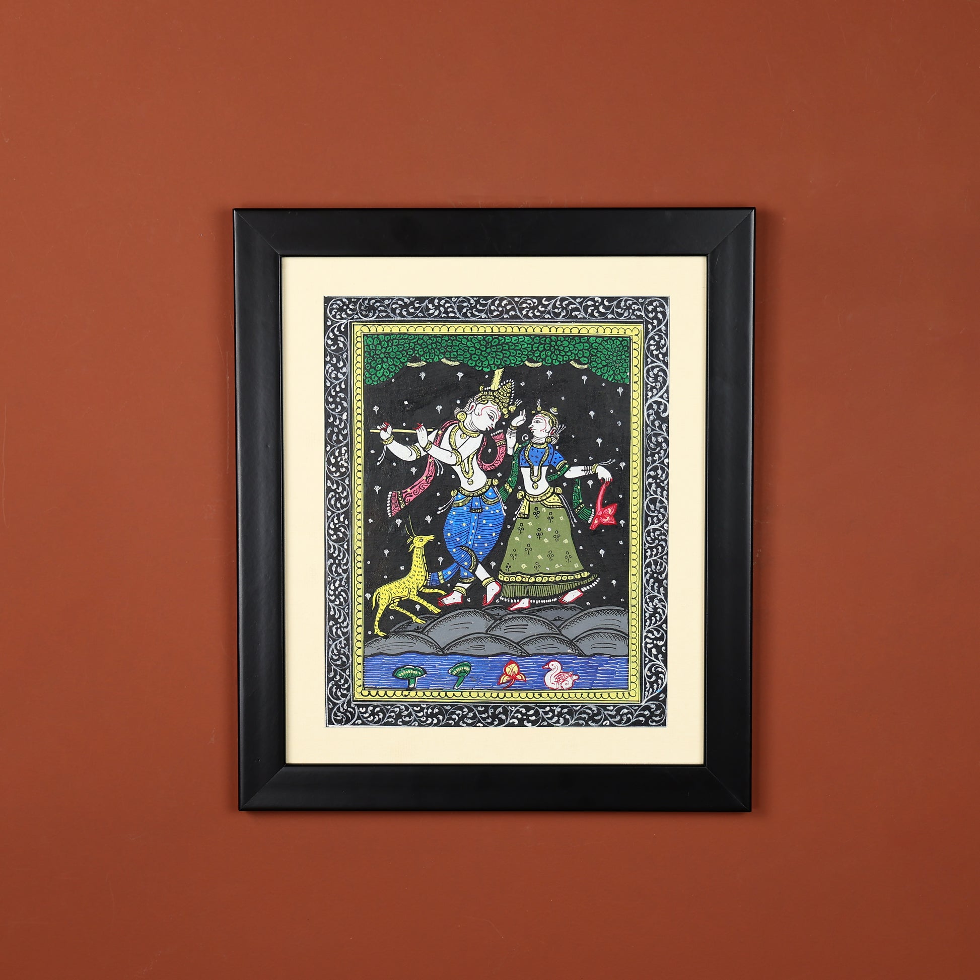 Radha krishna Wall painting