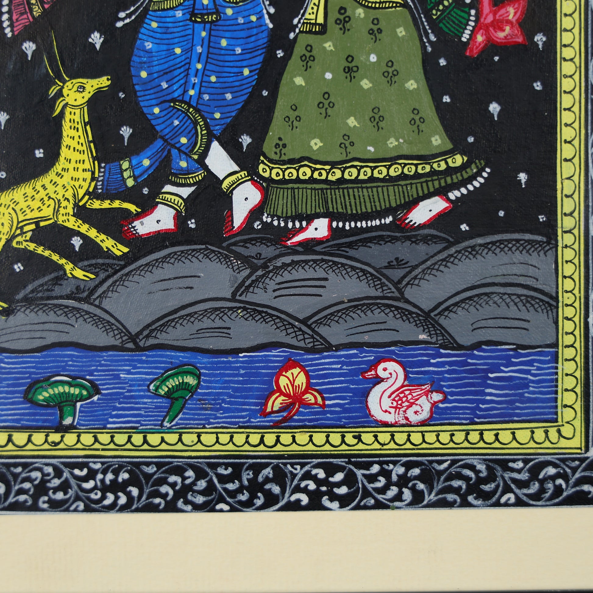 Radha krishna Wall painting