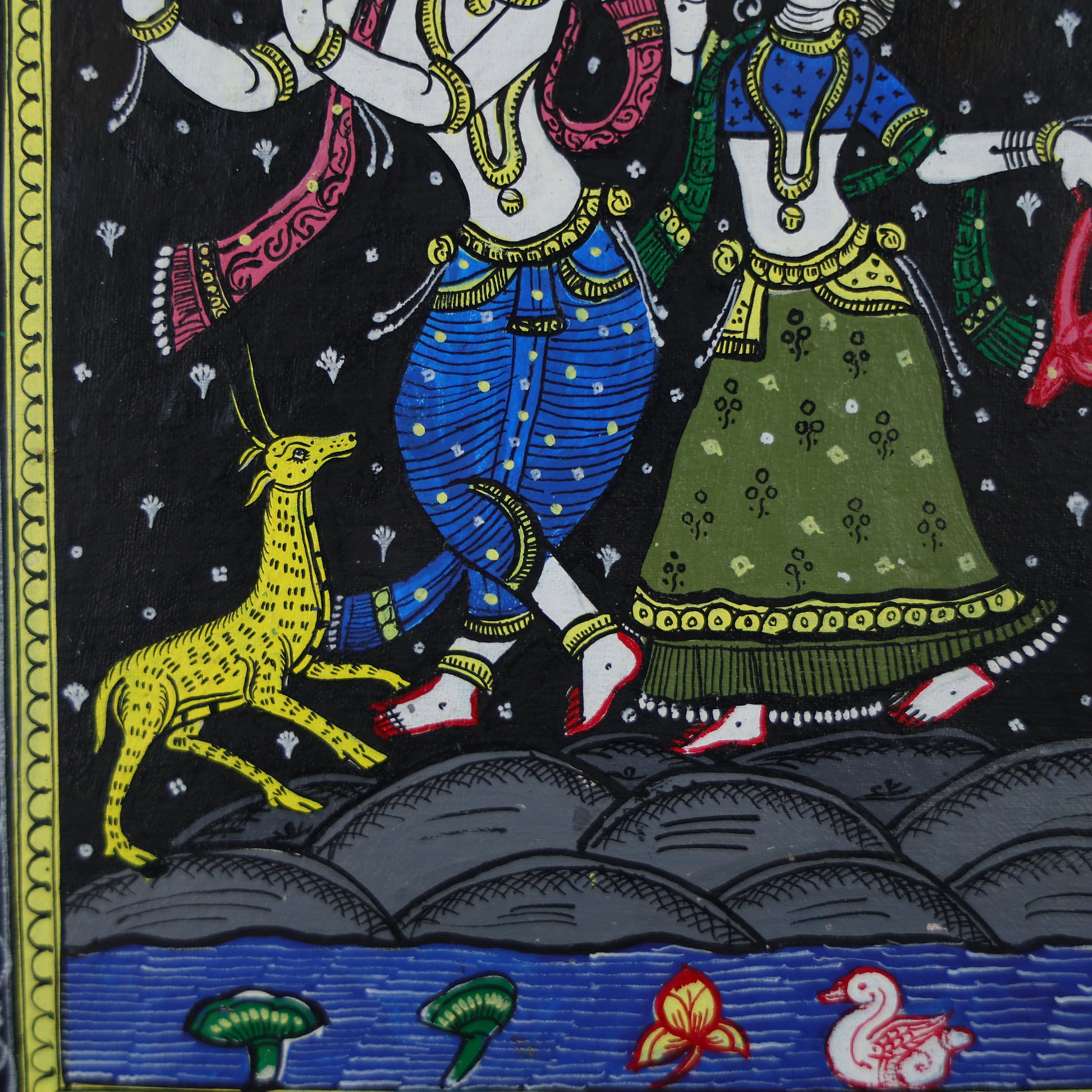 Radha krishna Wall painting
