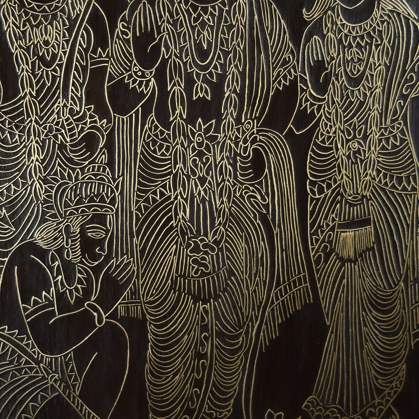 Ram Parivar Wall painting