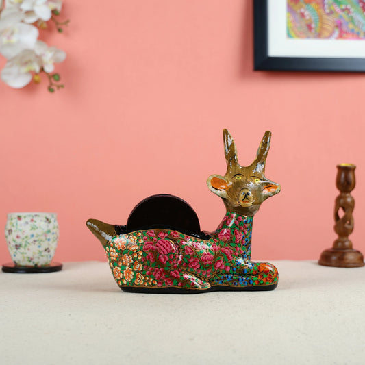 Paper Mache Crafted & Handpainted Reindeer