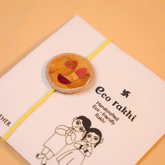 Joyful Heart Eyes Handcrafted Rakhi