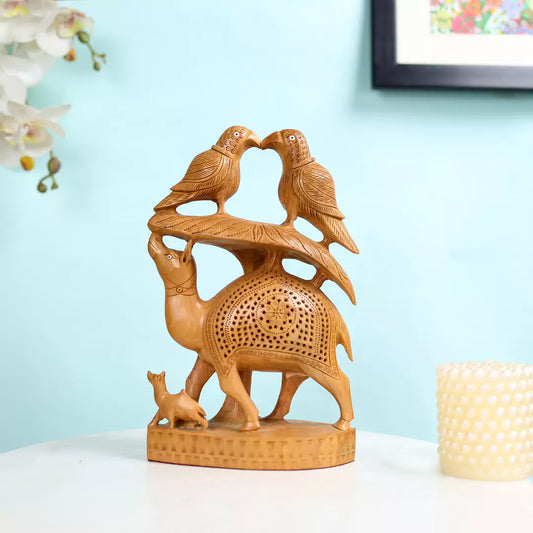 Kadam_Wood_Carved_Creatures_in_Harmony_with_Nature_1