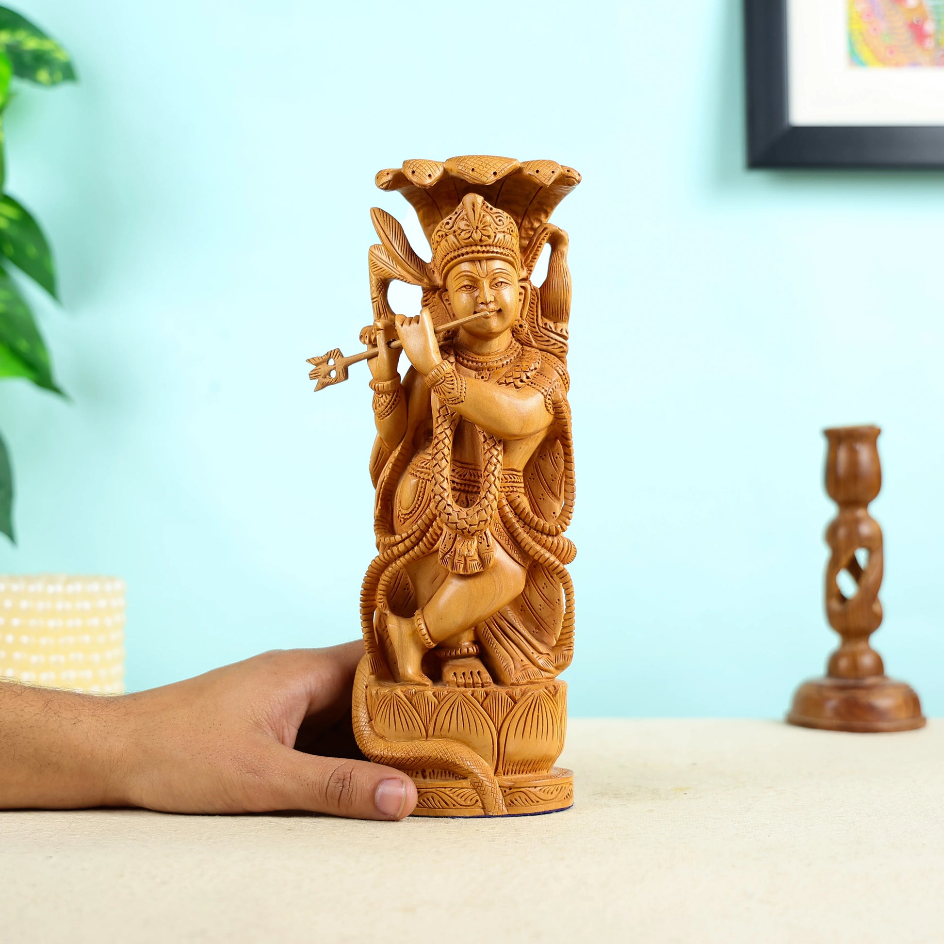 Wooden_Lord_Krishna_Playing_Flute_Statue_6