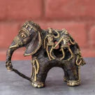 Dhokra Elephant Statue
