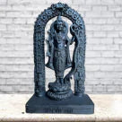 grey stone statues