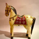horse Wooden Statue