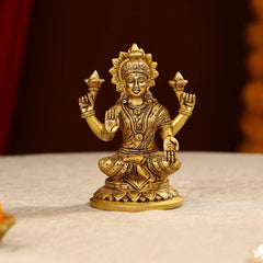 Why Brass Lakshmi Idols Are A True Symbol of Wealth and Purity