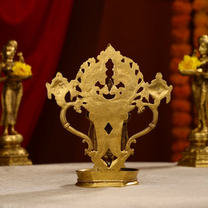 10" Super Fine Brass Tirupati Balaji Venkateshwara Idol