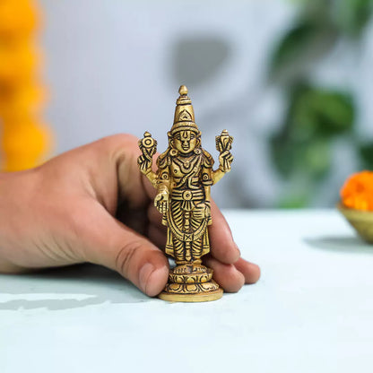 Brass Tirupathi Balaji Idol