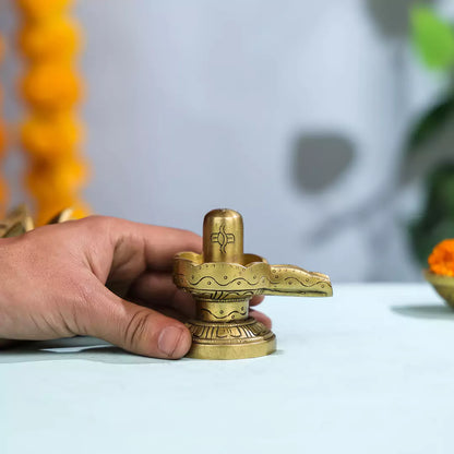 Brass Shivling