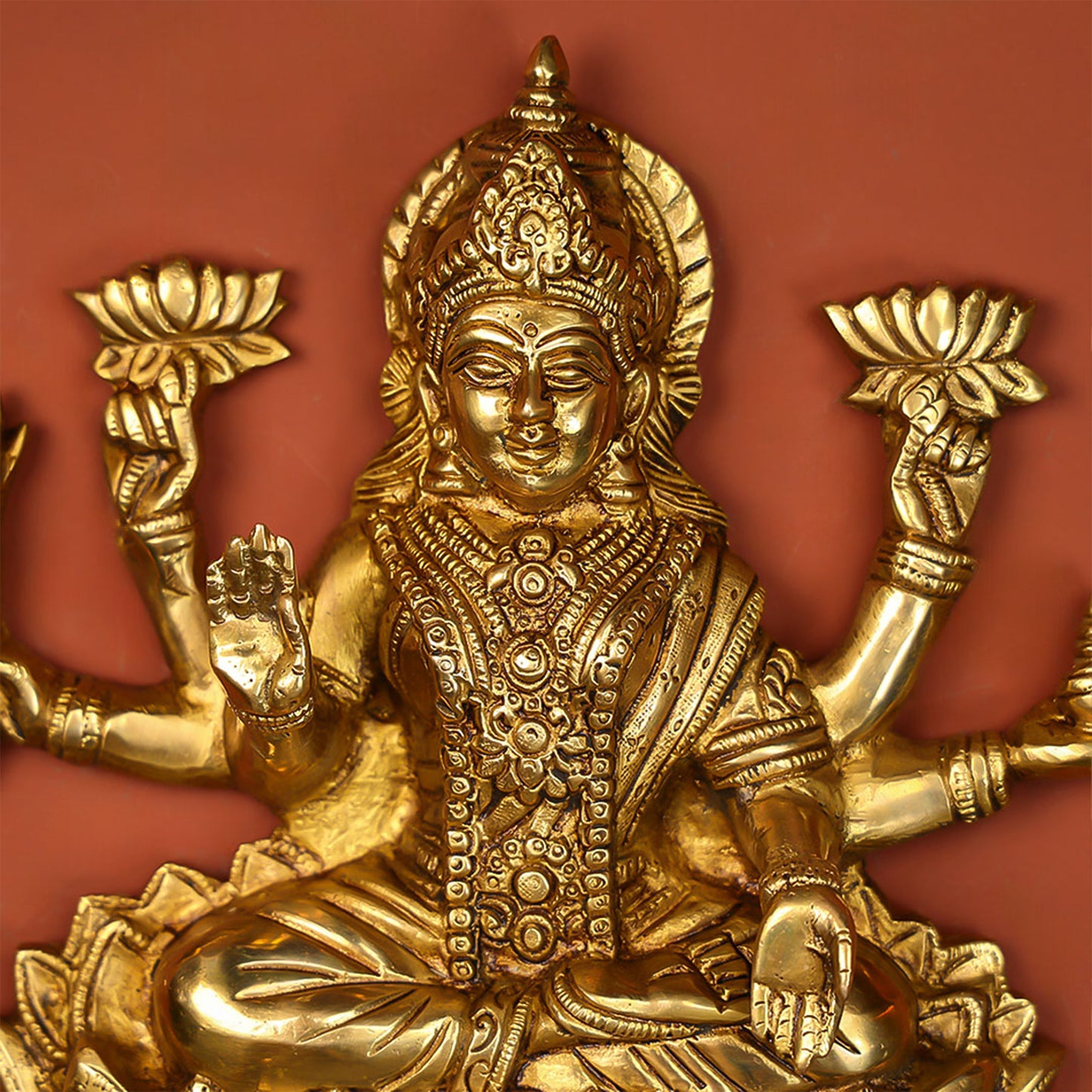 Brass Lakshmi Wall Hanging