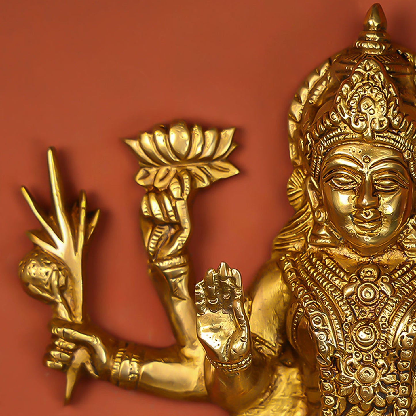 Brass Lakshmi Wall Hanging