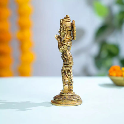 Lord Krishna Brass Figurine