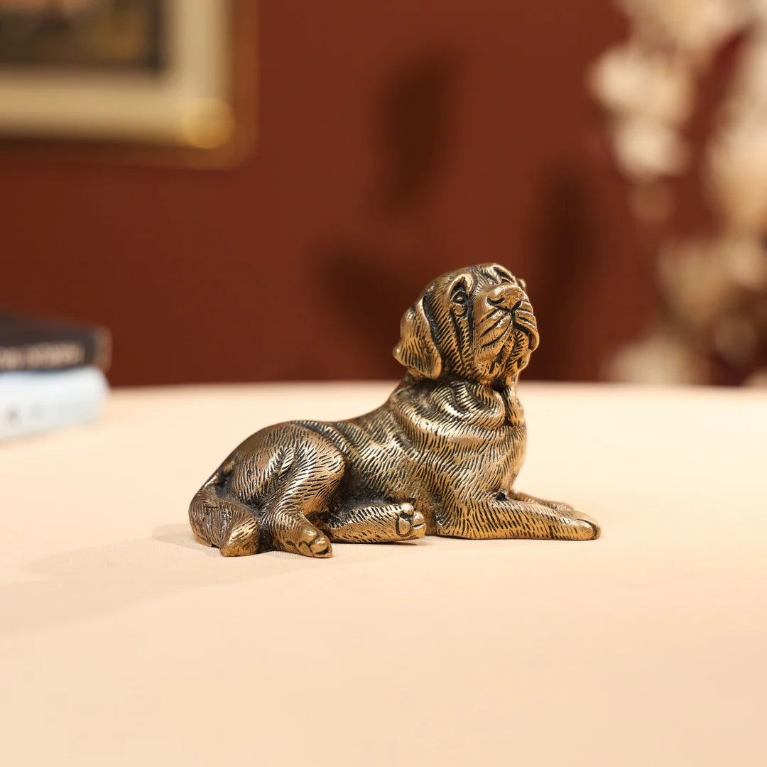 BrassDogSeatedCreature_5
