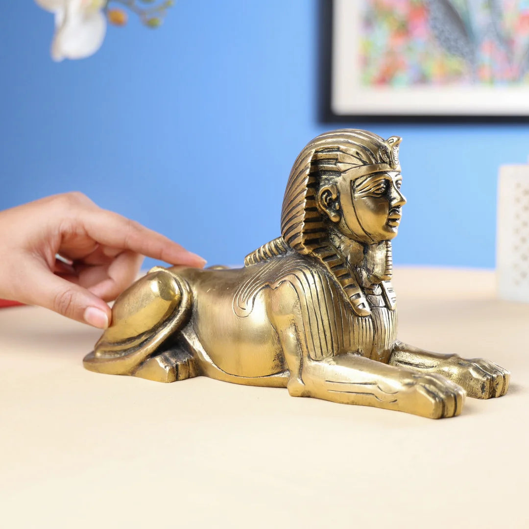 BrassEgyptianLion_2