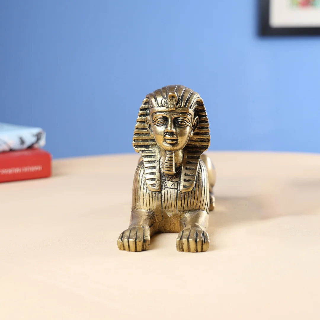 BrassEgyptianLion_5