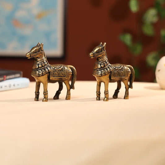 BrassHorseAntique_2