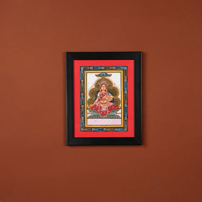 Goddess Lakshmi Handmade Wall Painting