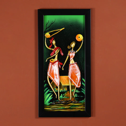 Melodic Movements Handpainted Clay Wall Art
