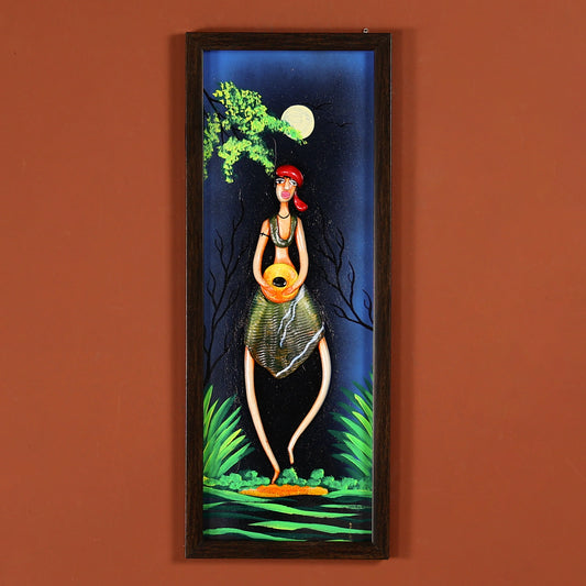 Melodic Movements Handpainted Clay Wall Art
