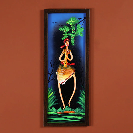 Rhythms Of Colour Handpainted Clay Wall Art
