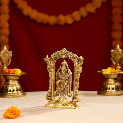 Lord Tirupati Balaji Statue Of Brass